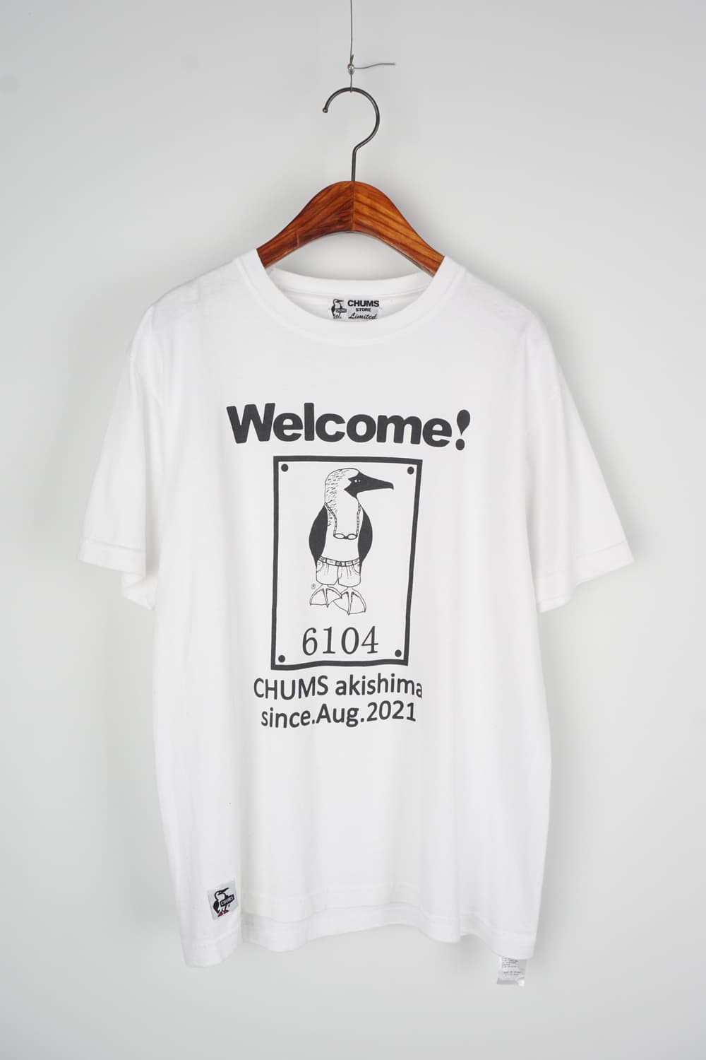 CHUMS "WELCOME" T-shirt 상품이미지1