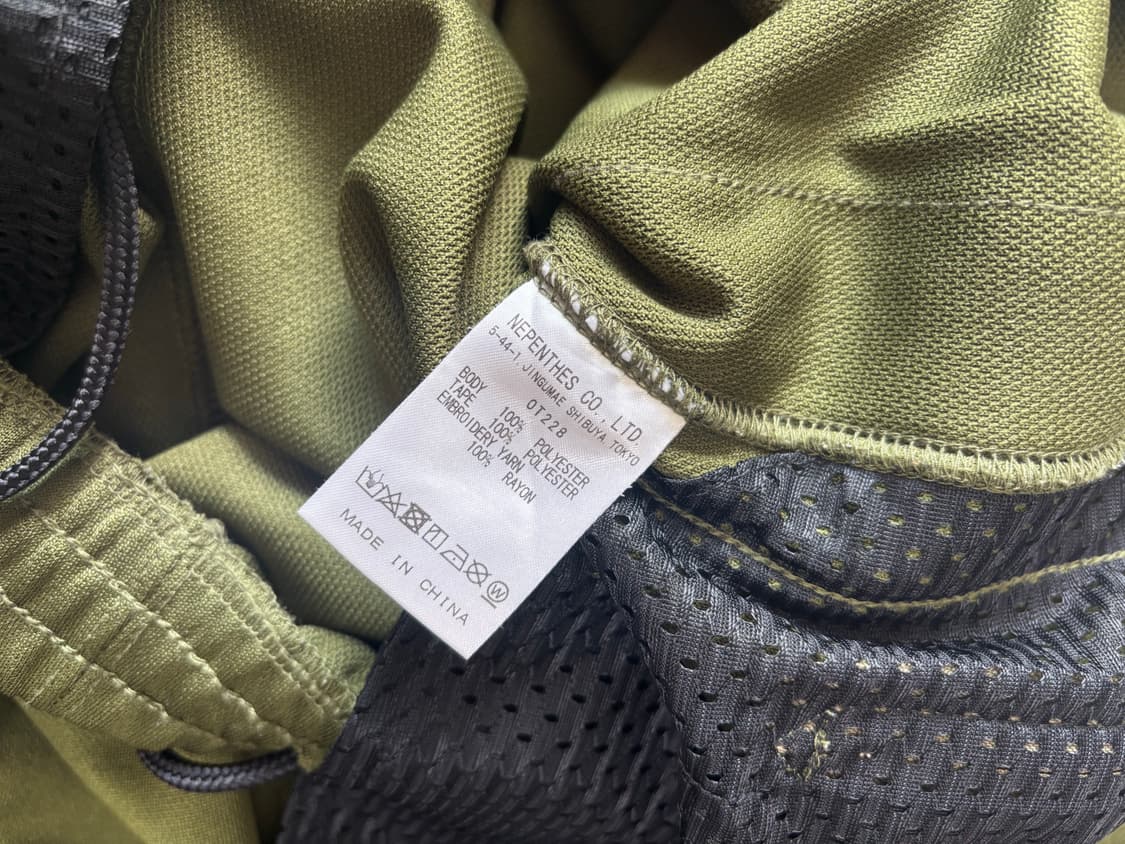 [L] 니들스 트랙팬츠 올리브 스트레이트핏 상품이미지5