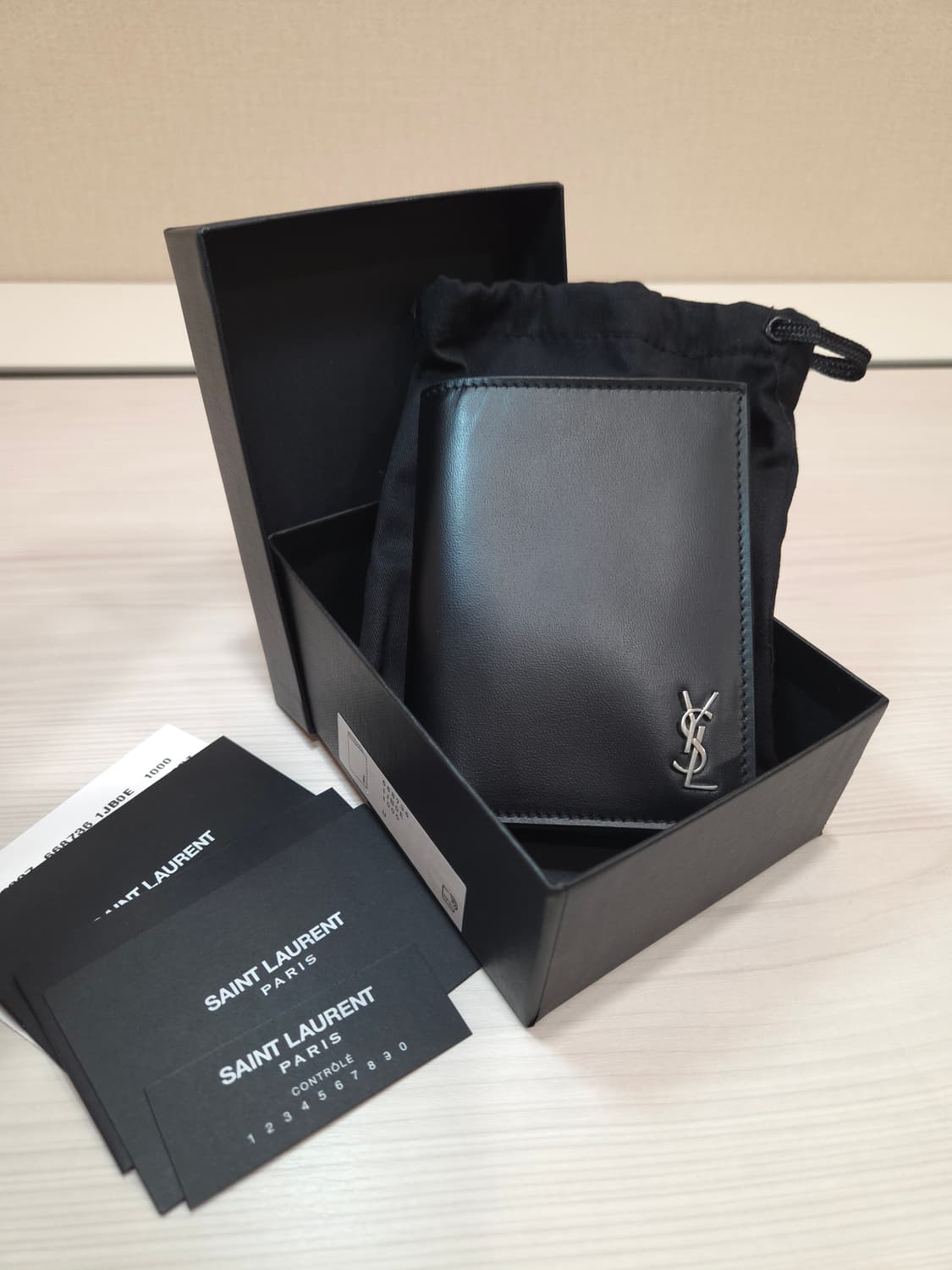 생로랑 타이니 YSL 카드지갑 오거나이저 상품이미지1