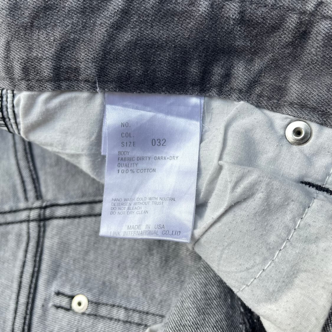 00s 헬무트랭 스키니 블랙 데님 made in USA 상품이미지6