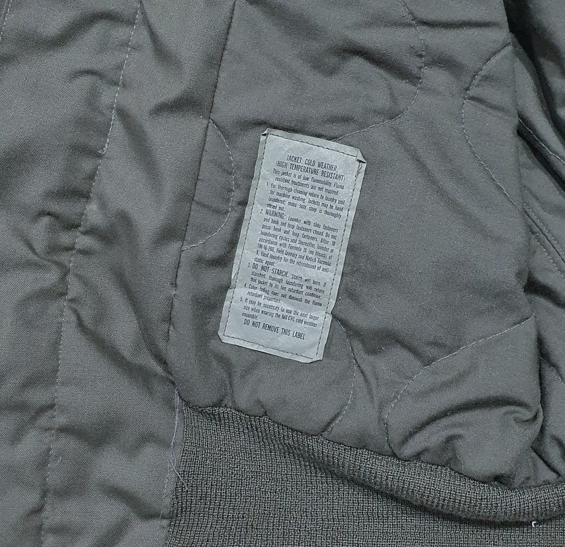 미군 cvc 탱커자켓 92년 아라미드 L (105) 상품이미지8