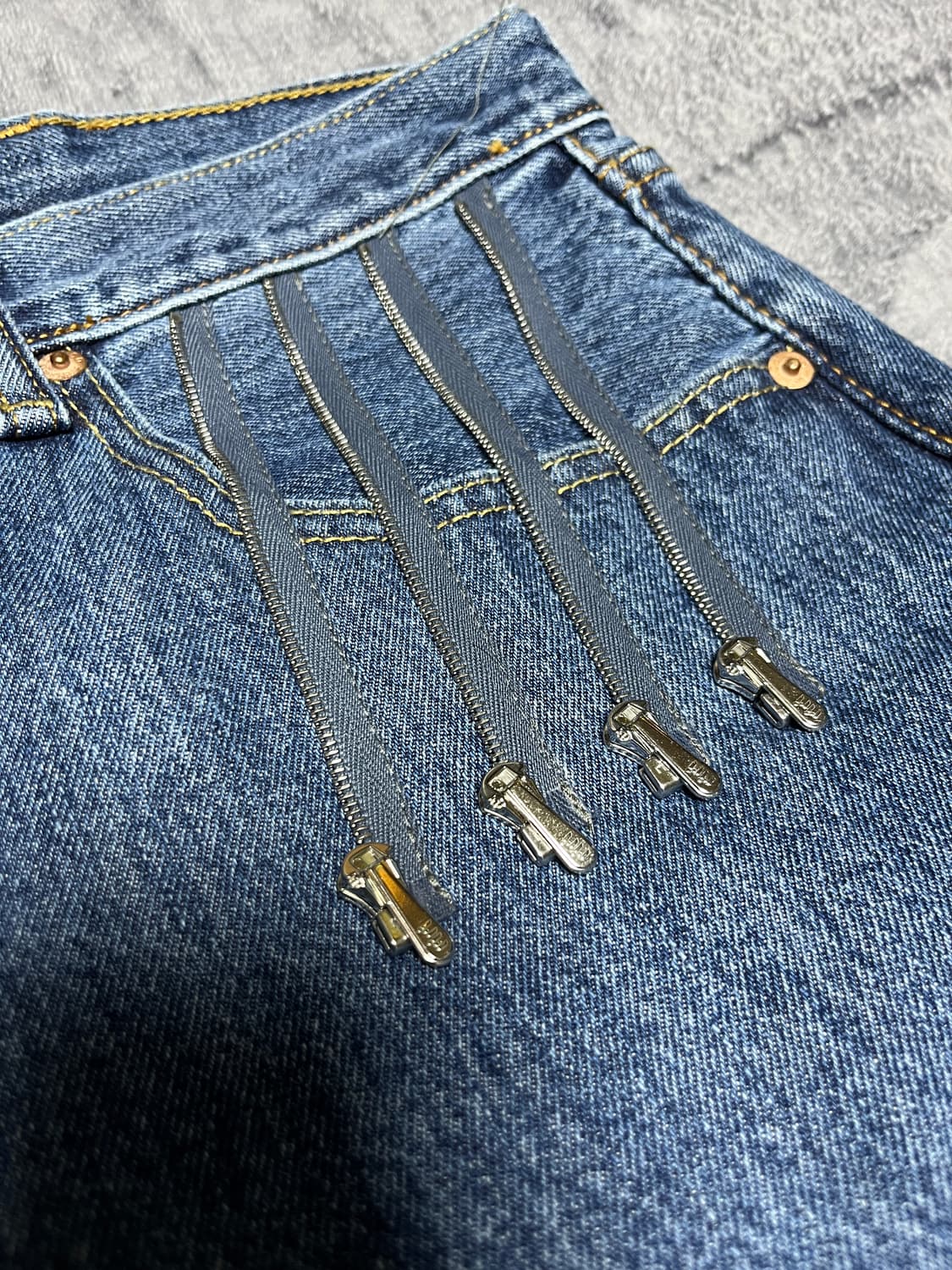 블레스 bless smlxl 데님 팬츠 새상품 상품이미지8