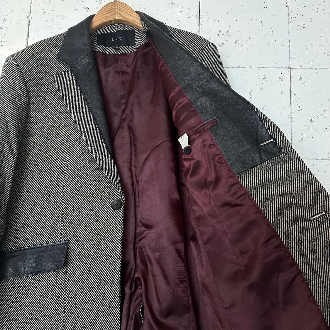 95 지오송지오 해링본 코트 상품이미지6