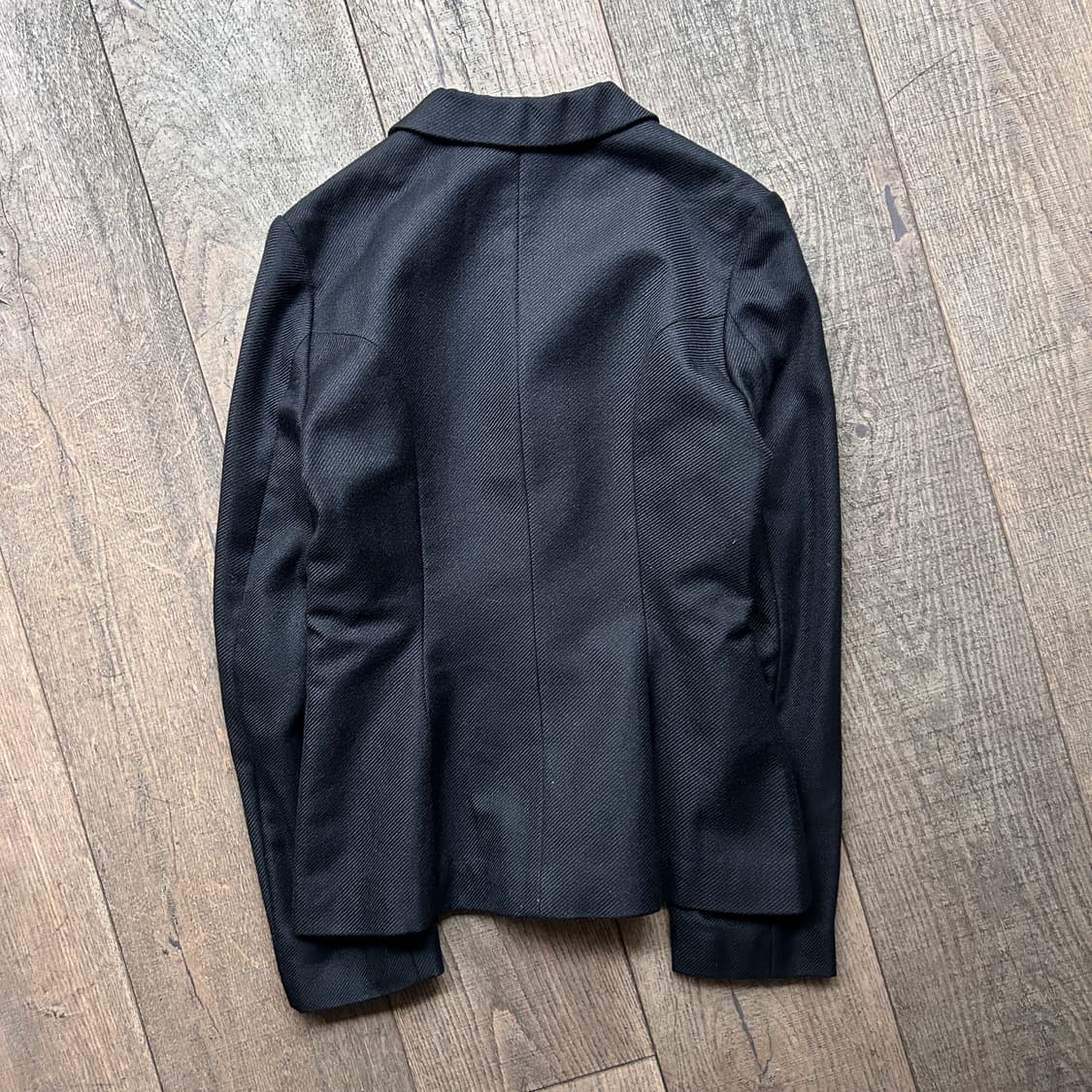 90's Cutting Line Felt Wool Jacket 상품이미지10