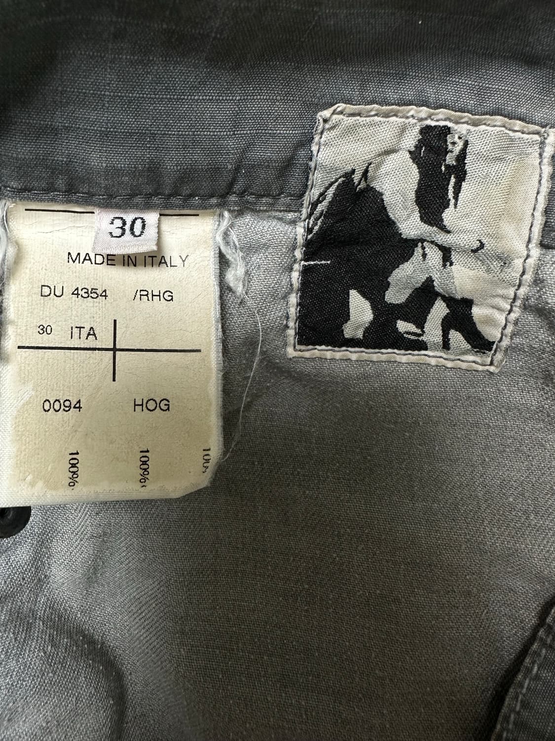 릭오웬스 다크쉐도우 디스트로이드 크롭 팬츠 상품이미지4