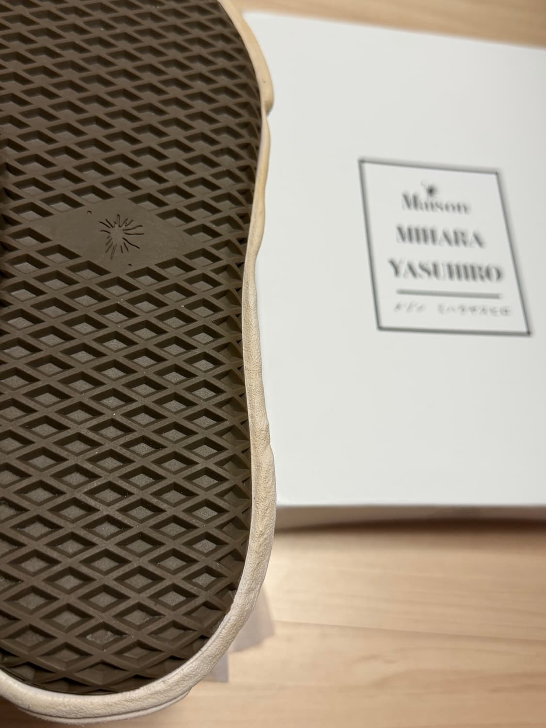 새상품) 메종 미하라 야스히로 베이커 OG 솔 오버 다이드  로우컷 스니 상품이미지9