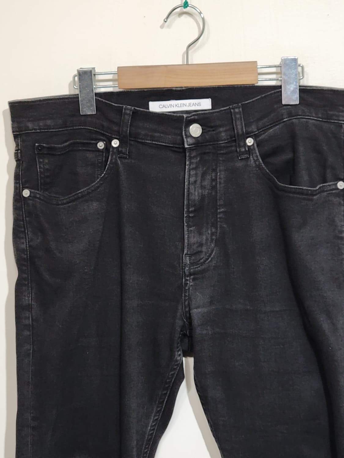 (34) 캘빈클라인 청바지 블랙진 스판 CK 데님팬츠  상품이미지2