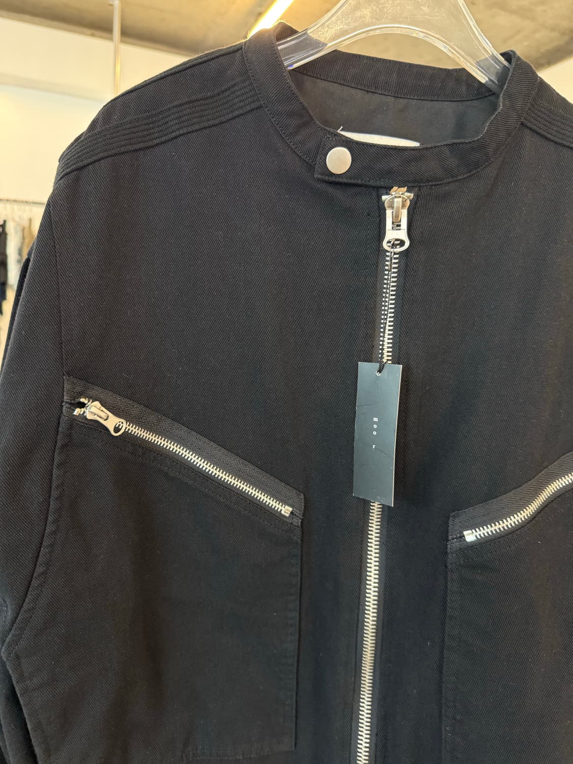Wise Denim Black Jacket 상품이미지4