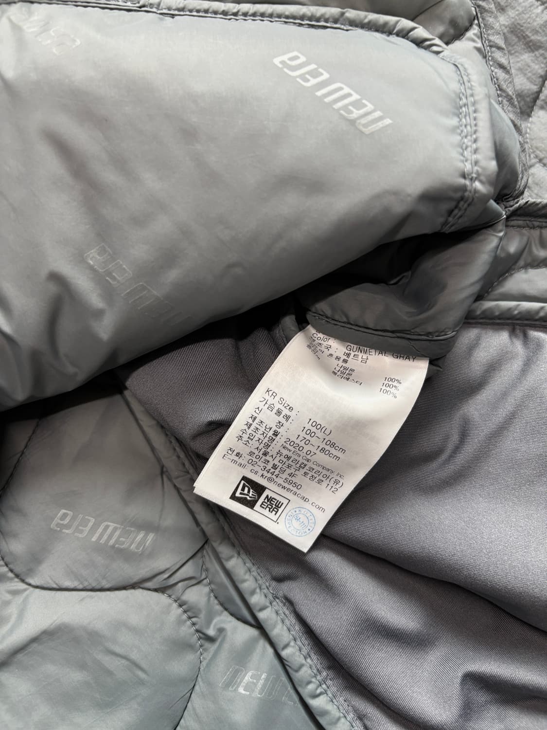 뉴에라 NE 테크 아메카지 퀼티드 경량 자켓 2119 상품이미지3