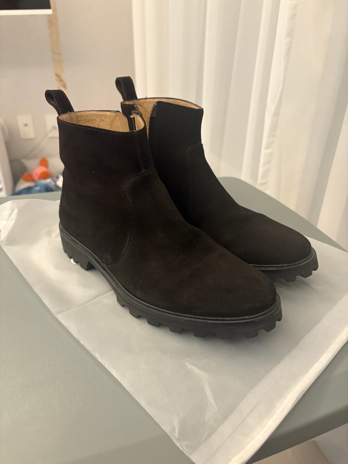 아페쎄 APC 스웨이드 첼시 부츠 260mm 상품이미지1