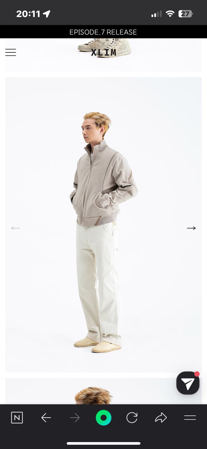 Xlim ep3 jacket 상품이미지1