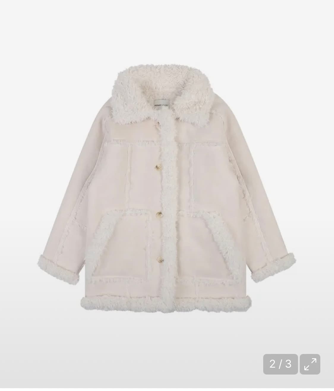 구해요) 오디너리 홀리데이 무스탕 상품이미지1