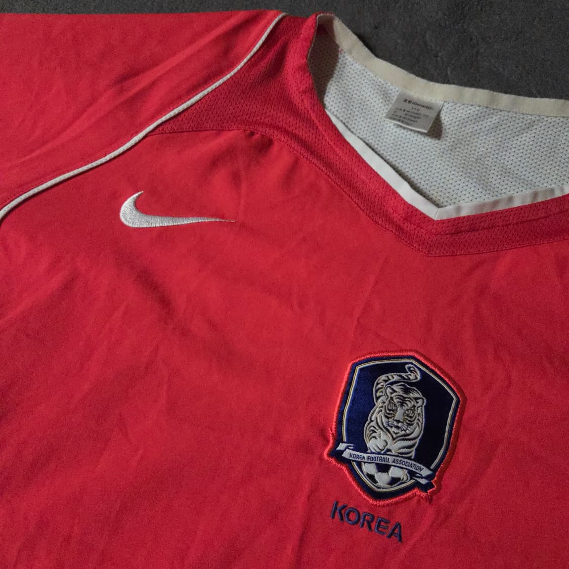 110 노마킹 나이키 대한민국 국대 04-06 유니폼 반팔 티셔츠 상품이미지3