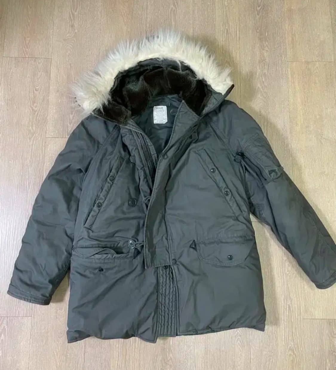 n3b 미군 오리지널 파카 상품이미지1