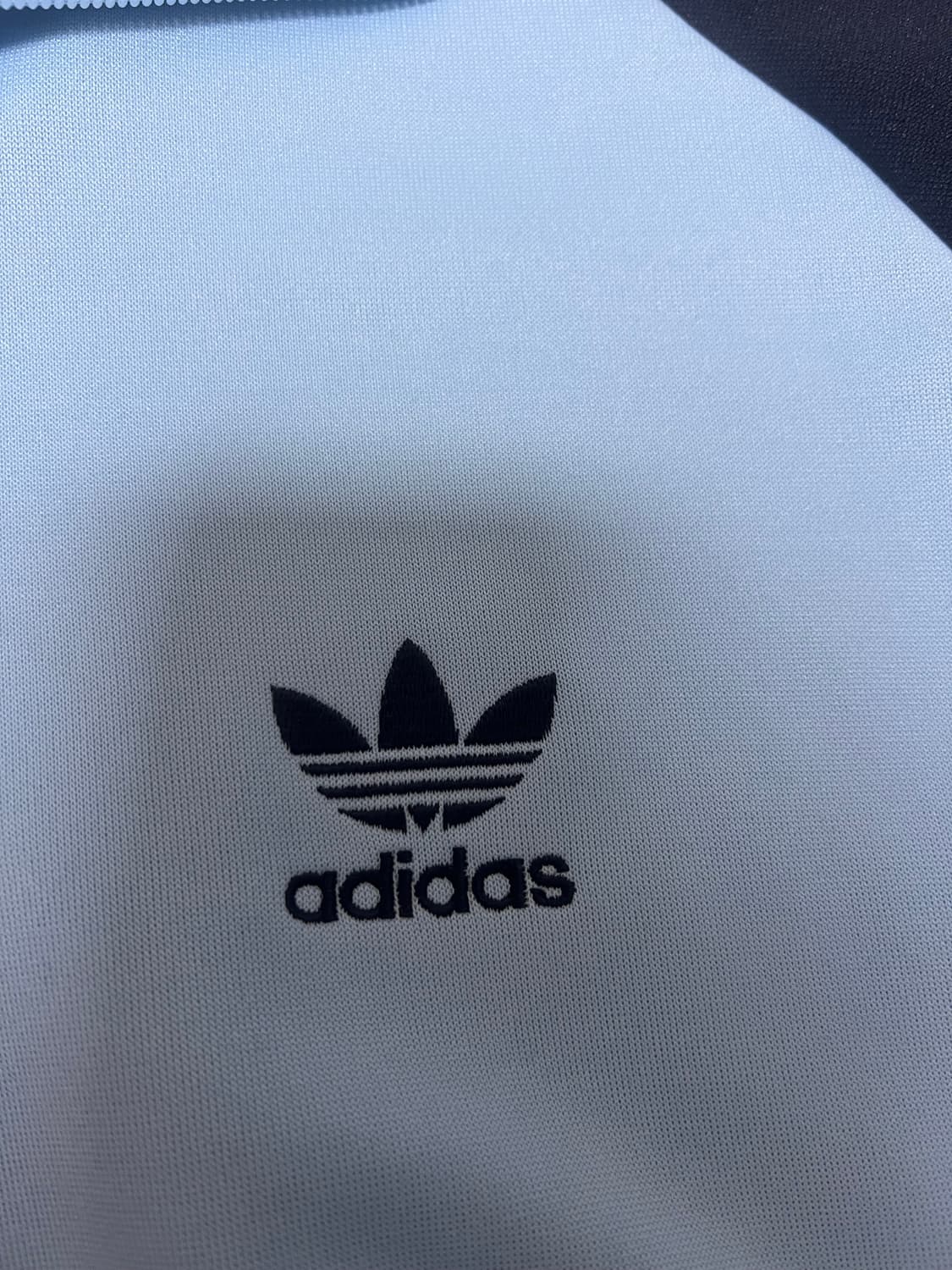 (M)아디다스 구름배색 져지 스카이블루 베켄바우어 상품이미지3