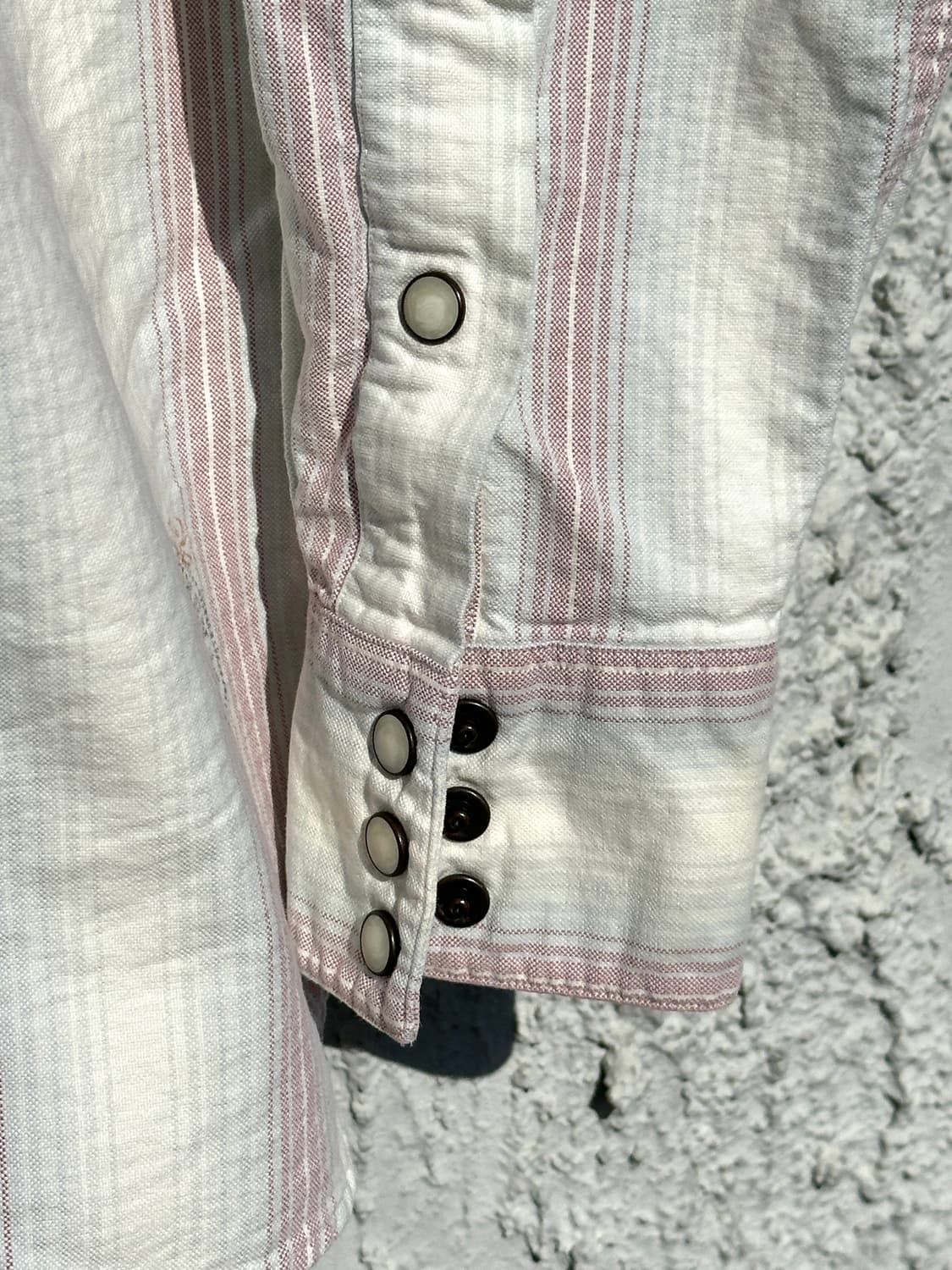 [M] 90s 폴로 랄프로렌 스트라이프 웨스턴 셔츠 상품이미지6