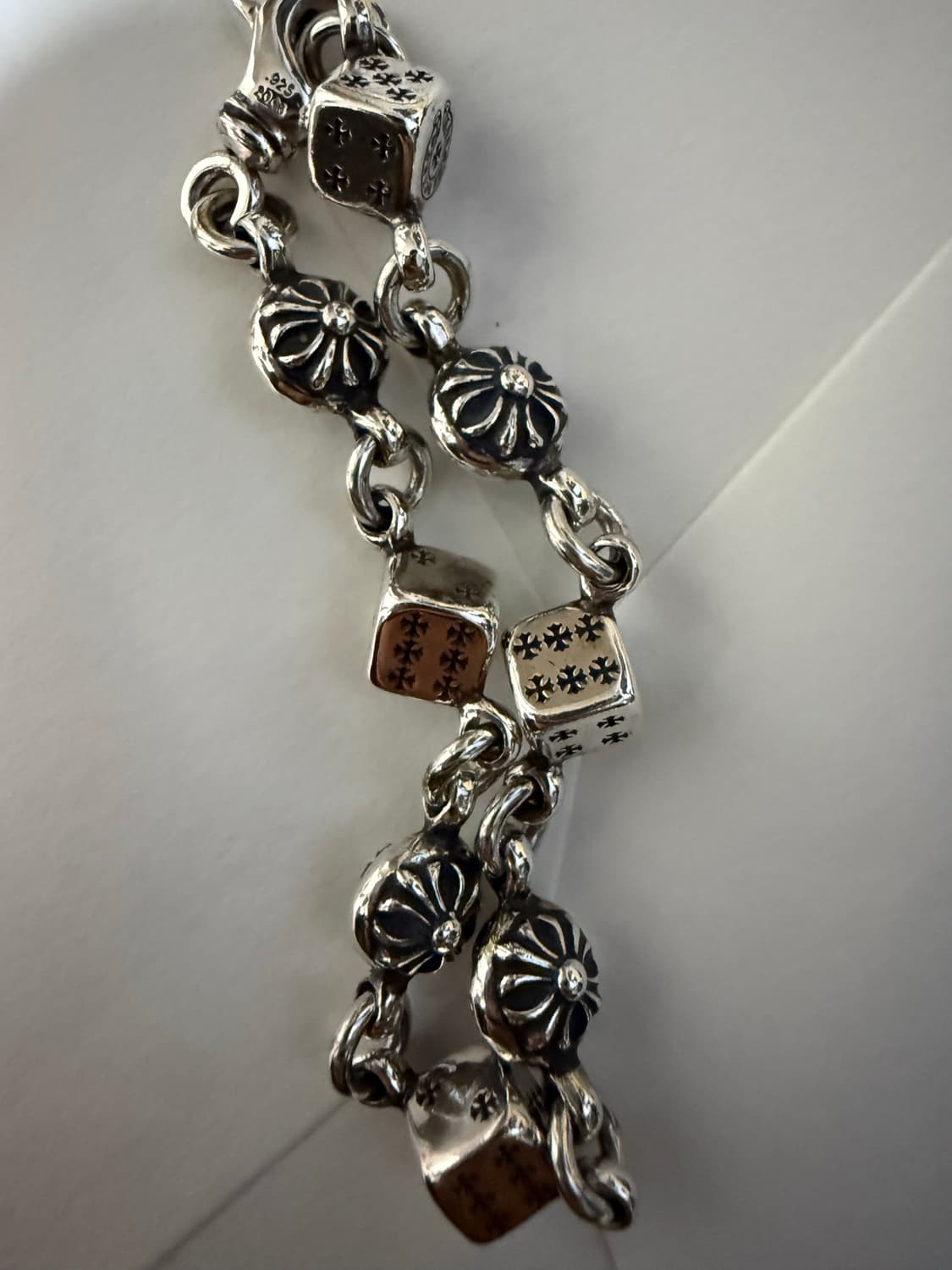 크롬하츠 다이스팔찌 8링크 새상품 상품이미지1