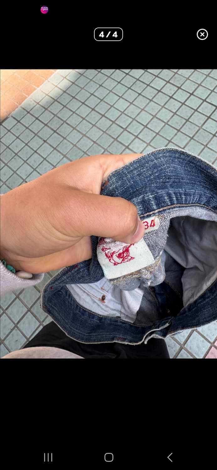 트루릴리전 데님부츠컷 상품이미지4