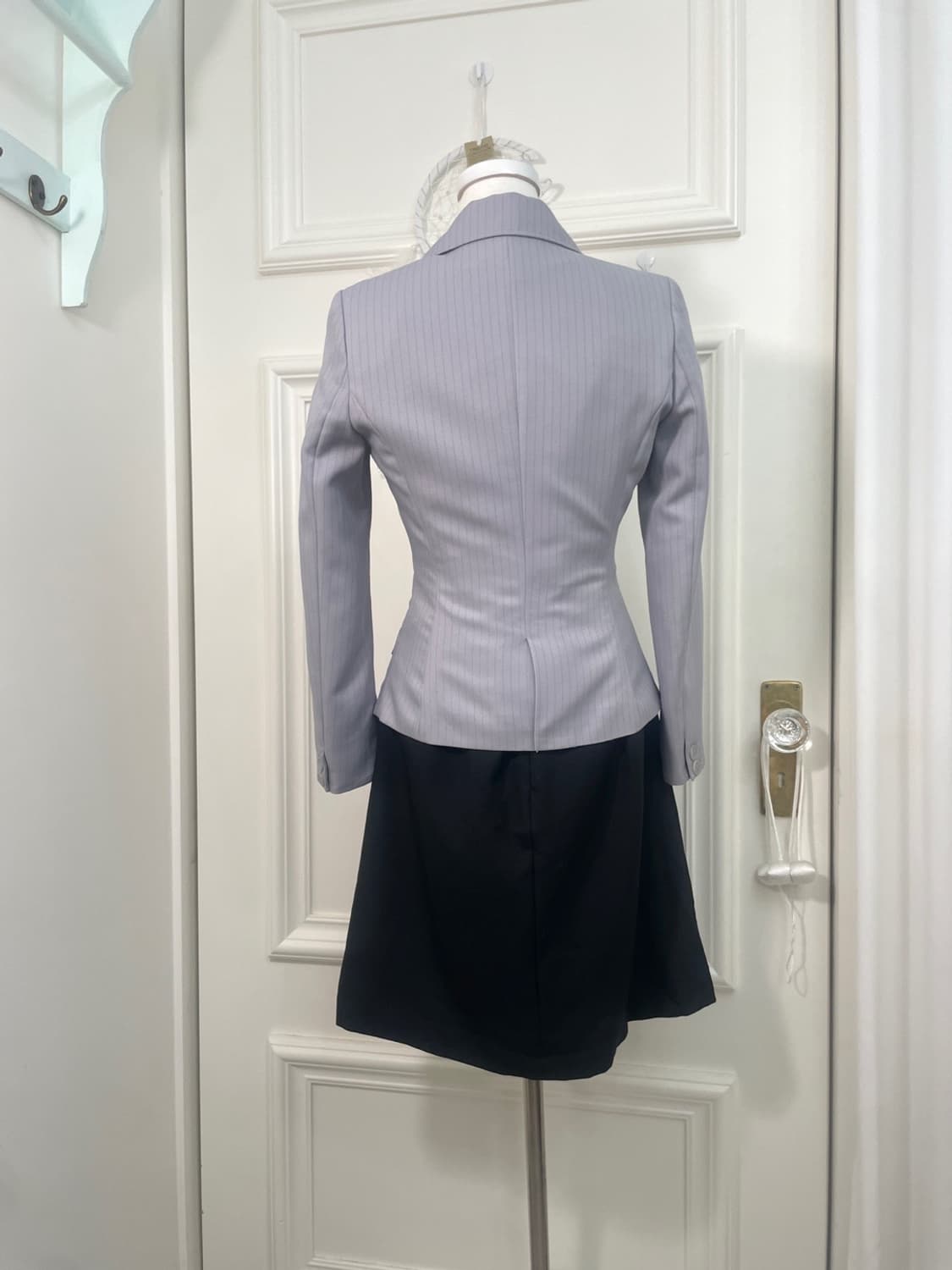 bluegray stripe basic line jacket 상품이미지4