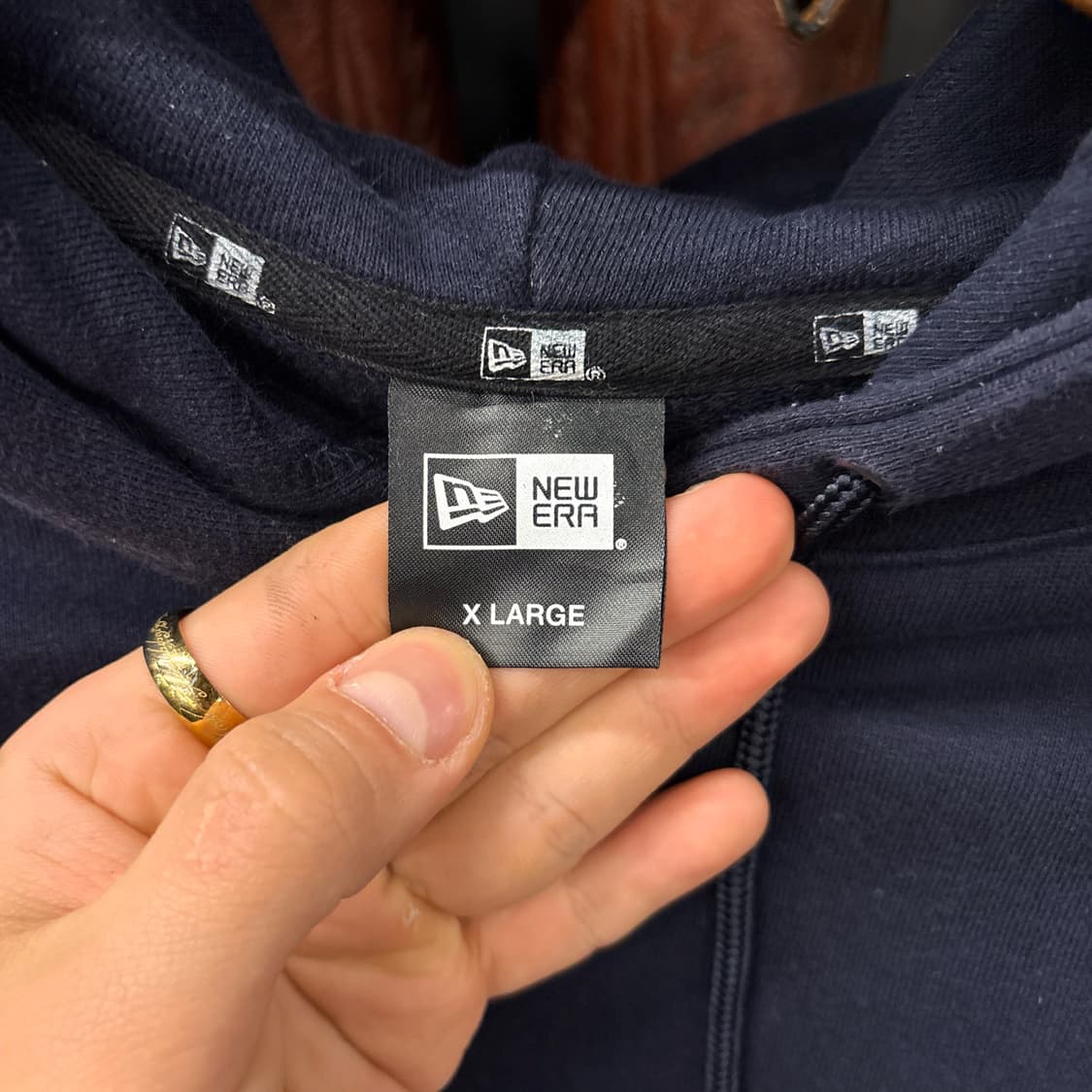 뉴에라 MLB 뉴욕양키스 시그니처 심볼 프린팅 후드티 N1244  상품이미지7