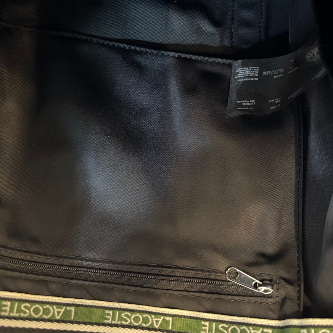 정품 라코스테 PVC 숄더백     상품이미지8