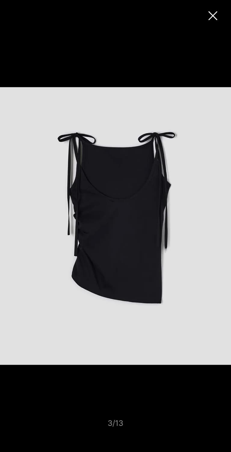 윤세 올리브 슬리브리스 탑 Yunse Sleeveles(블핑 지수 착용) 상품이미지4