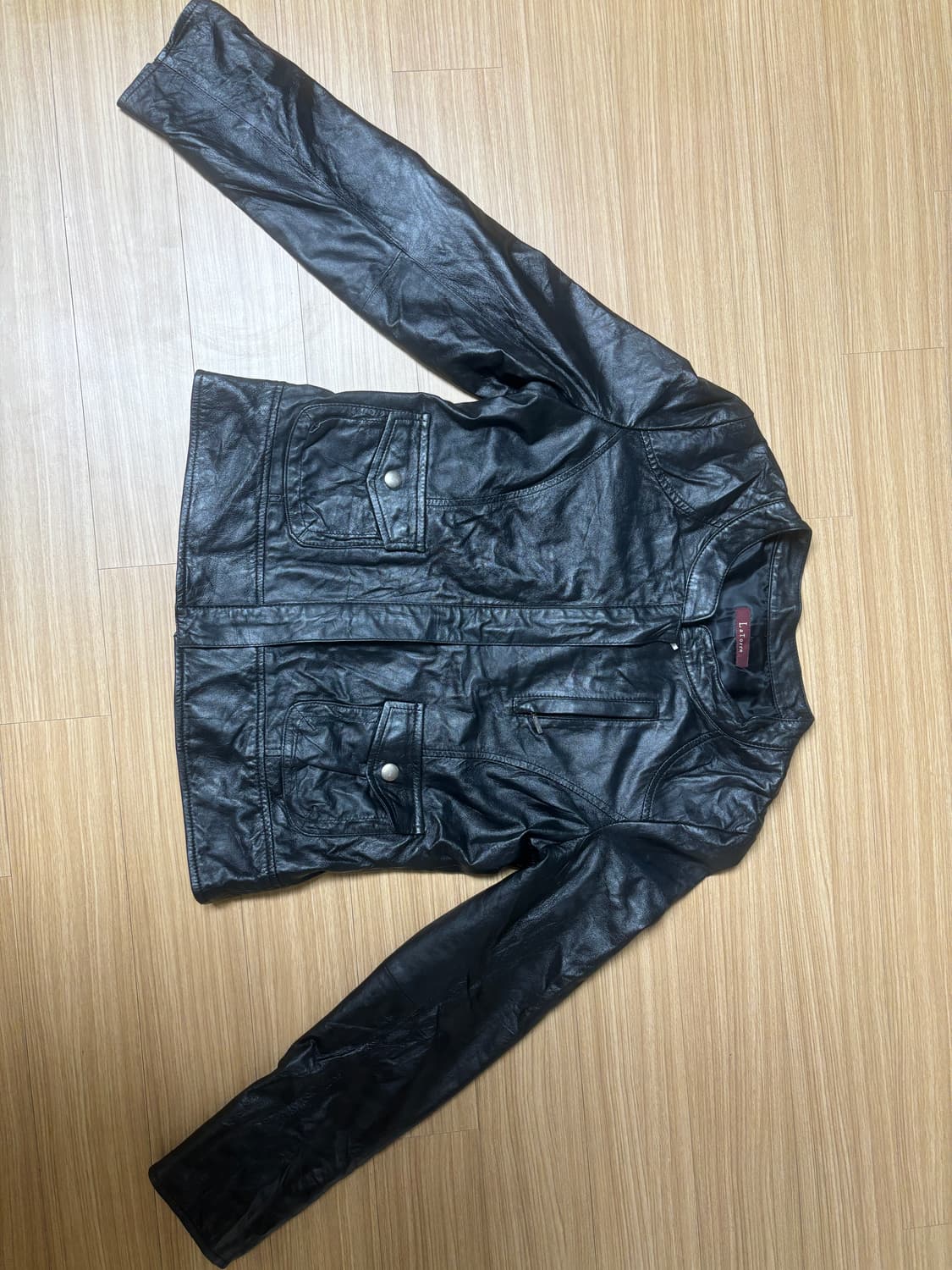 Latorre 램스킨 슬림핏 레더자켓 상품이미지3