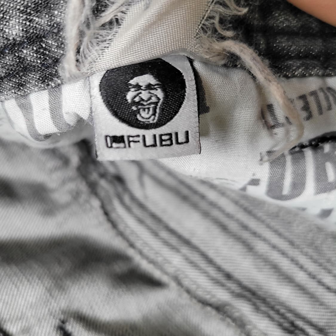 FUBU 후부 흑청 디테일 팬츠 상품이미지6