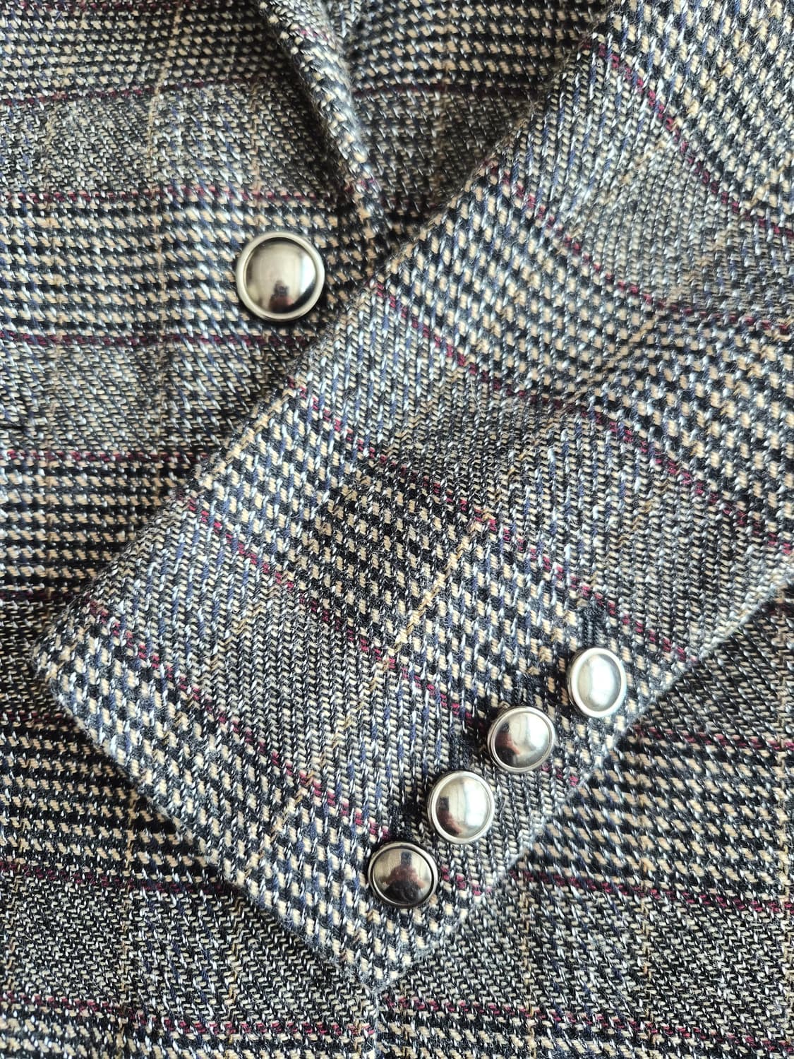 IRO(이로) 글렌 체크 싱글 자켓 (34사이즈) 상품이미지6