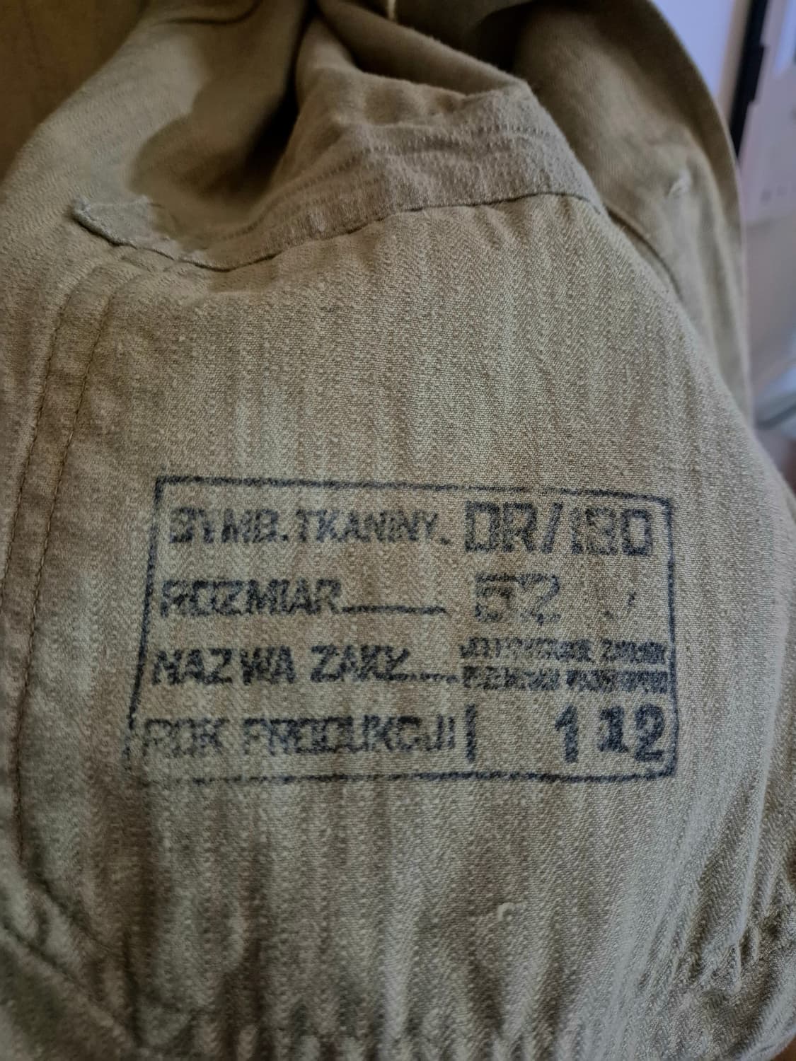 60s HBT 폴란드 워크 자켓 상품이미지3