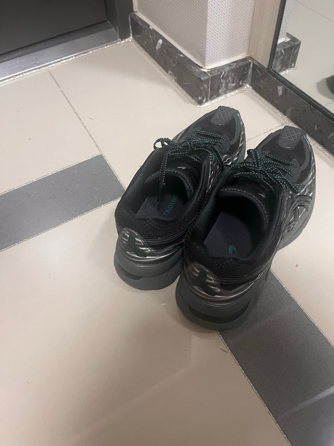 아식스 키코 젤플라메 그레이 블랙 w280 상품이미지5