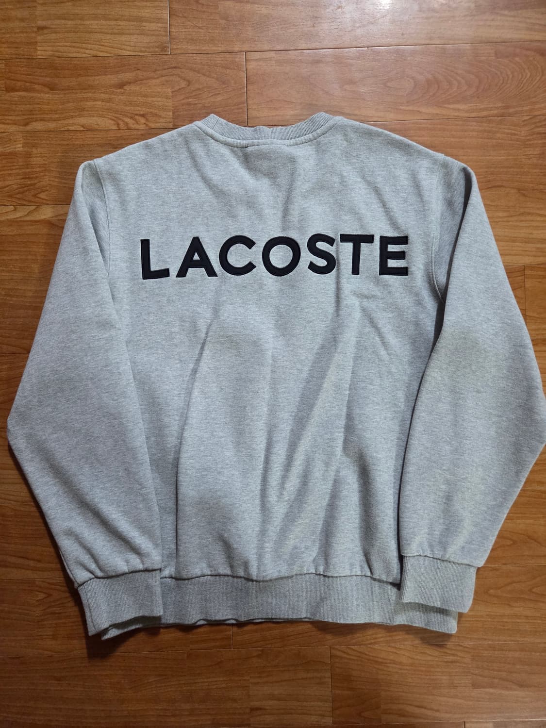 라코스테 맨투맨 그레이 상품이미지4