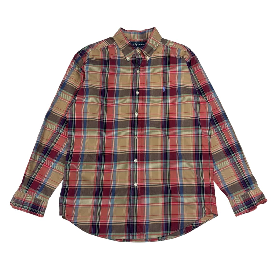 폴로 랄프로렌 커스텀 핏 체크 셔츠 상품이미지1