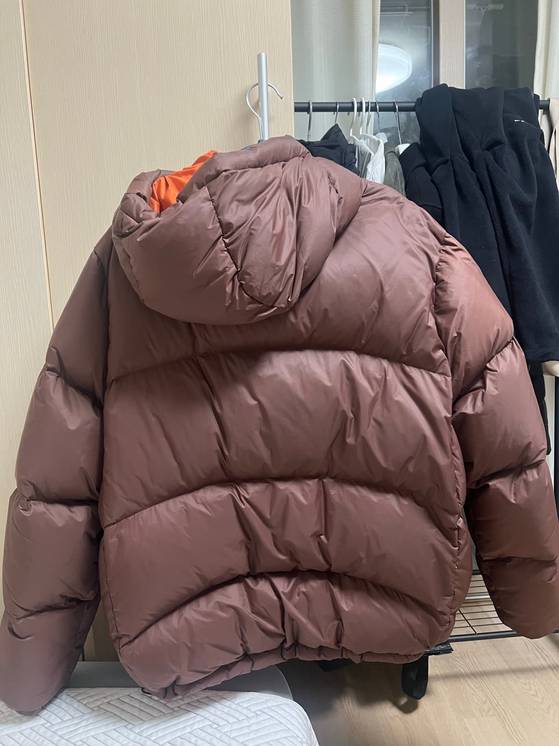 테켓 teket dot-com down jacket 패딩 브라운 상품이미지3