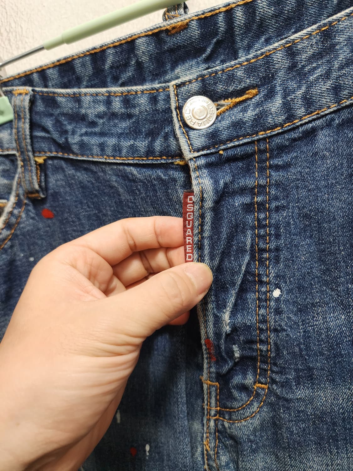 디스퀘어드2 데미지 워싱 데님  상품이미지4