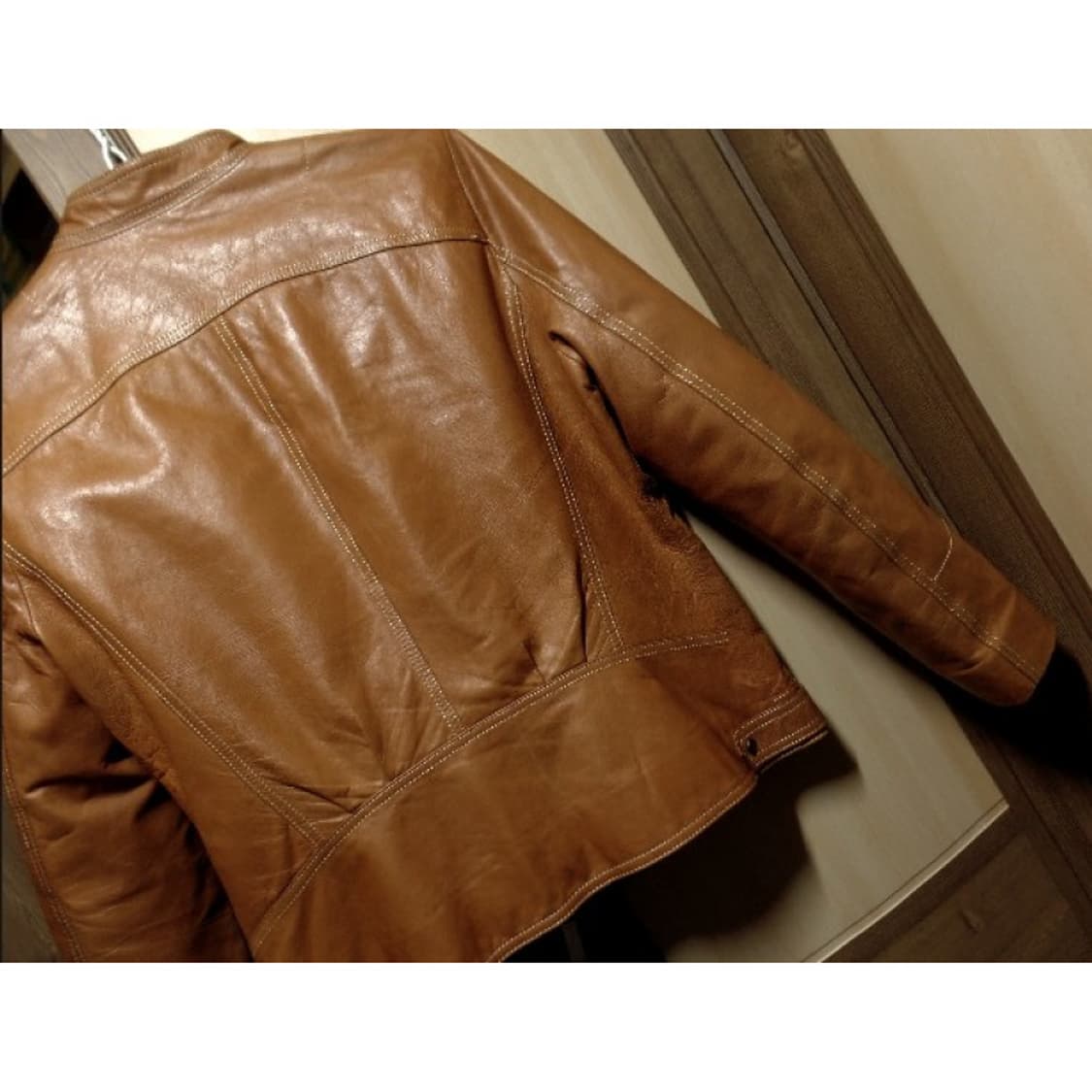 55 / 앤클라인 여성 양가죽 브라운자켓/토0214 상품이미지4