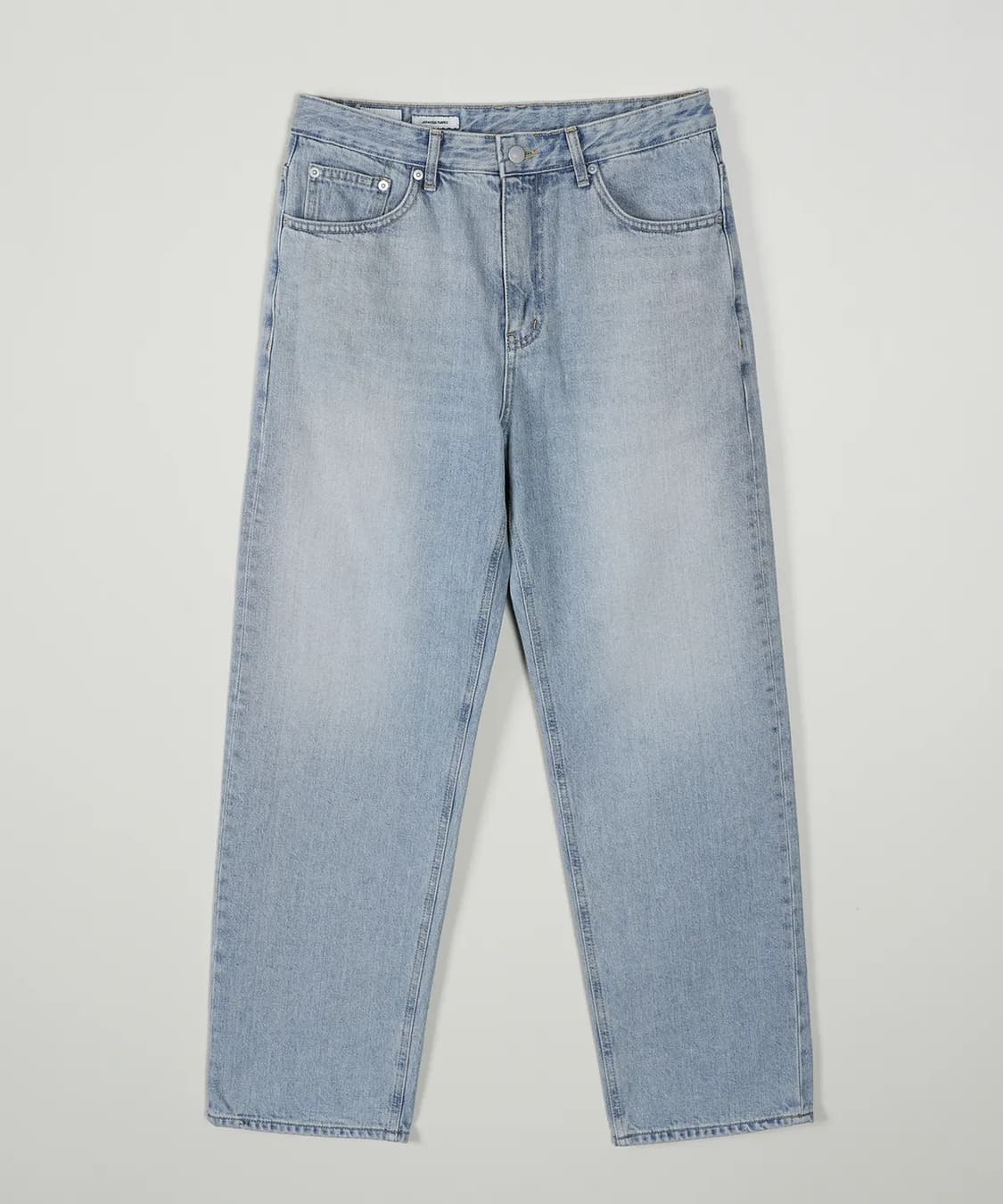 인더로우 5PK 와이드 테이퍼드 데님 블리치 상품이미지1