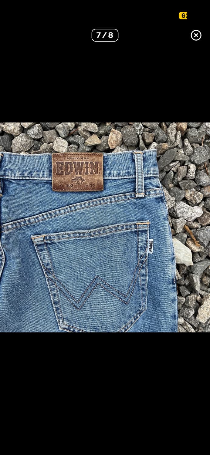 EDWIN(MADE JAPAN) 402 빈티지 데님 (실측확인) 상품이미지5