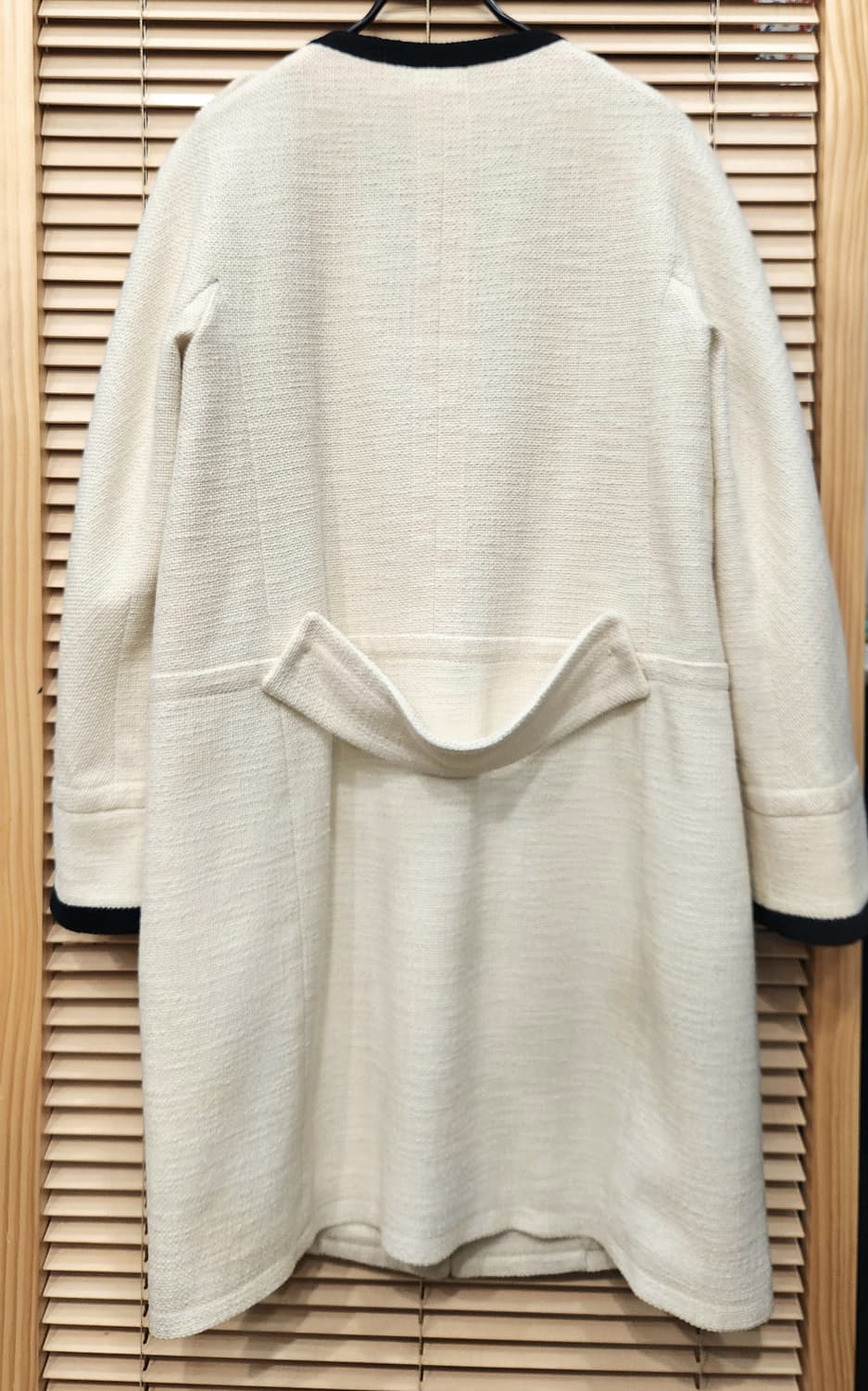 막스마라 아이보리 여성 트위드 코트 상품이미지4