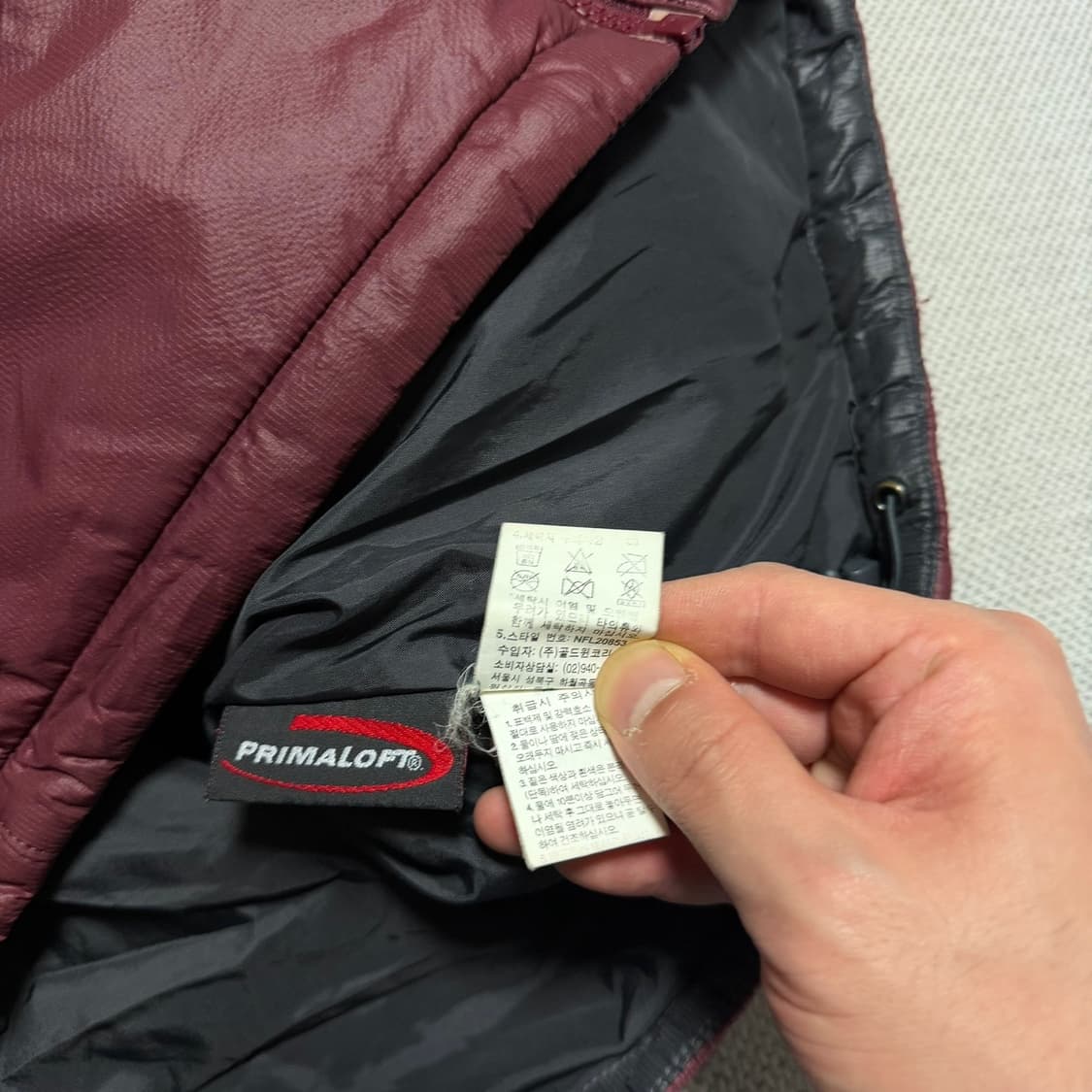 노스페이스 후디 경량패딩 상품이미지4