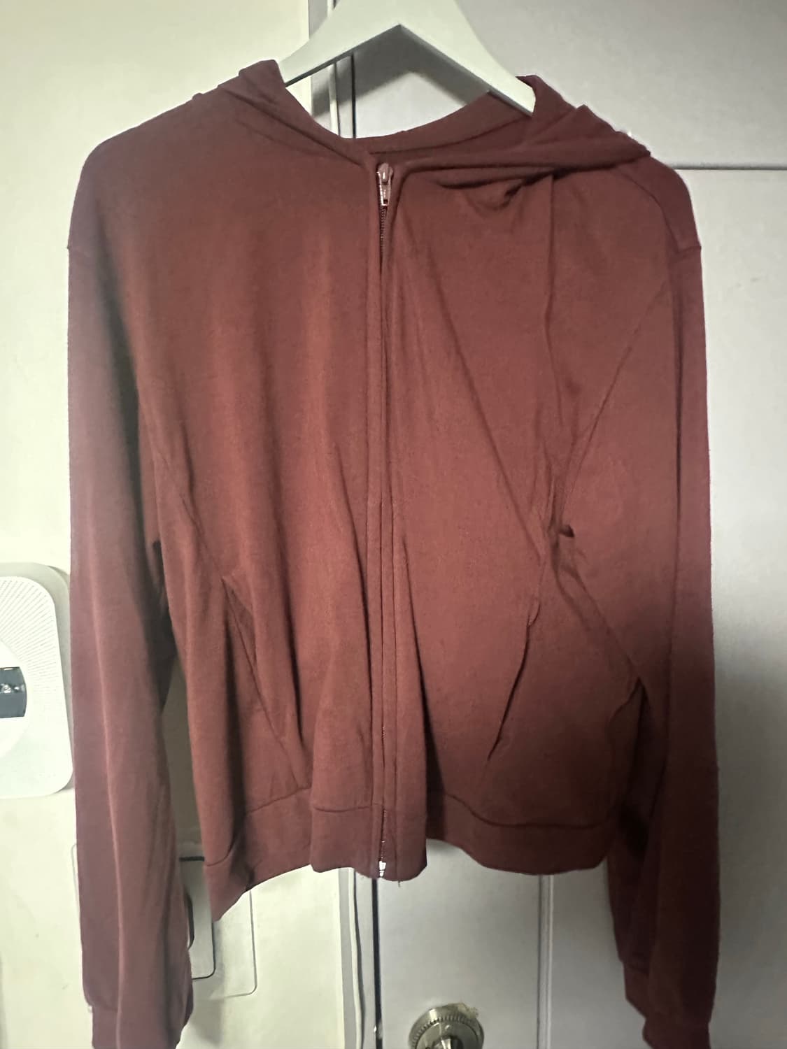 (초판) 머듈 라운지 후드집업 버건디 3 상품이미지2