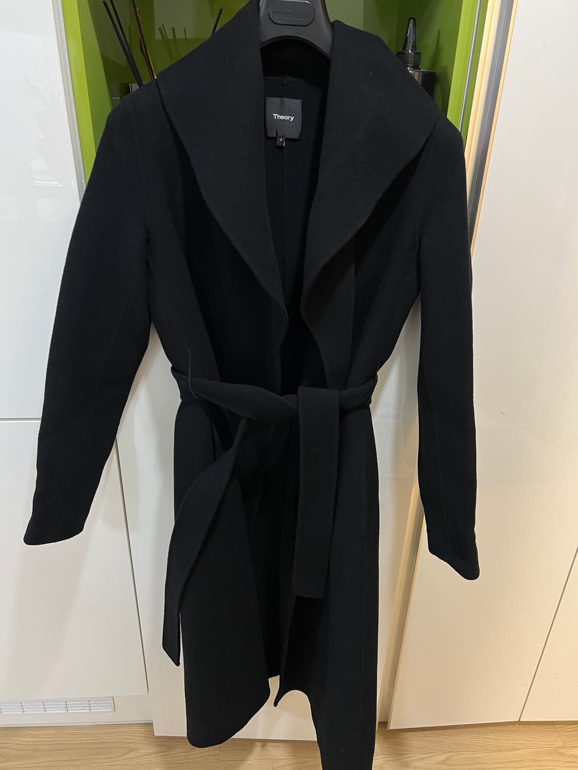 띠어리 캐시미어 벨트코트 2사이즈 (새상품급) 상품이미지1