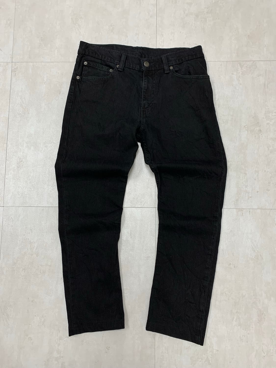 리바이스 블랙 데님 팬츠 #30 상품이미지1