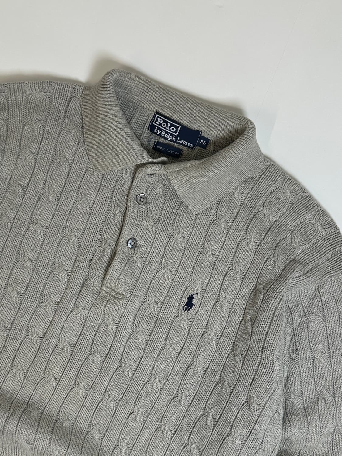 폴로 랄프로렌 케이블 니트 (95) 상품이미지3