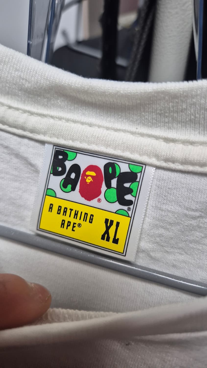 베이프 스토어 히로시마 에이프 헤드 티셔츠 xl 상품이미지3