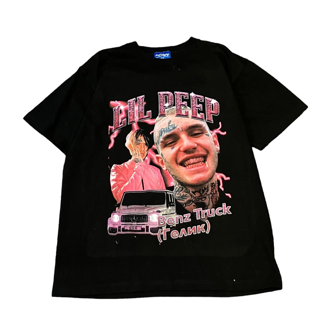 힙합 프린팅 반팔티 상품이미지2