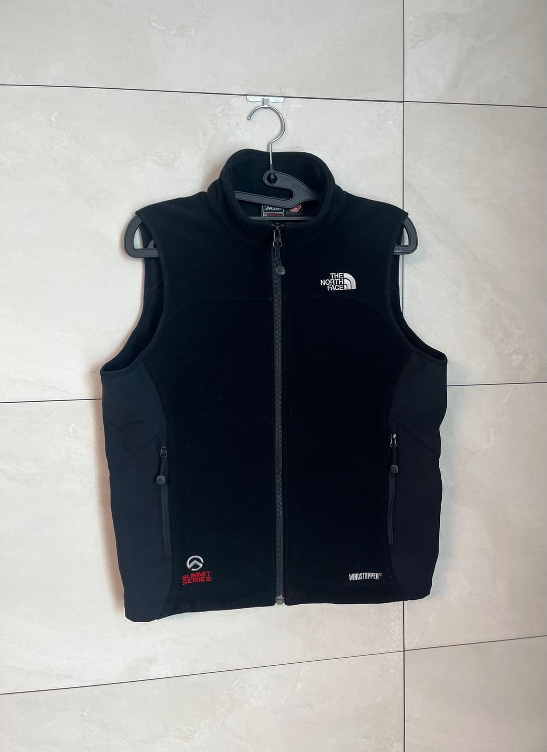 노스페이스 써밋 윈드스토퍼 조끼 베스트 블랙 [M] 상품이미지2