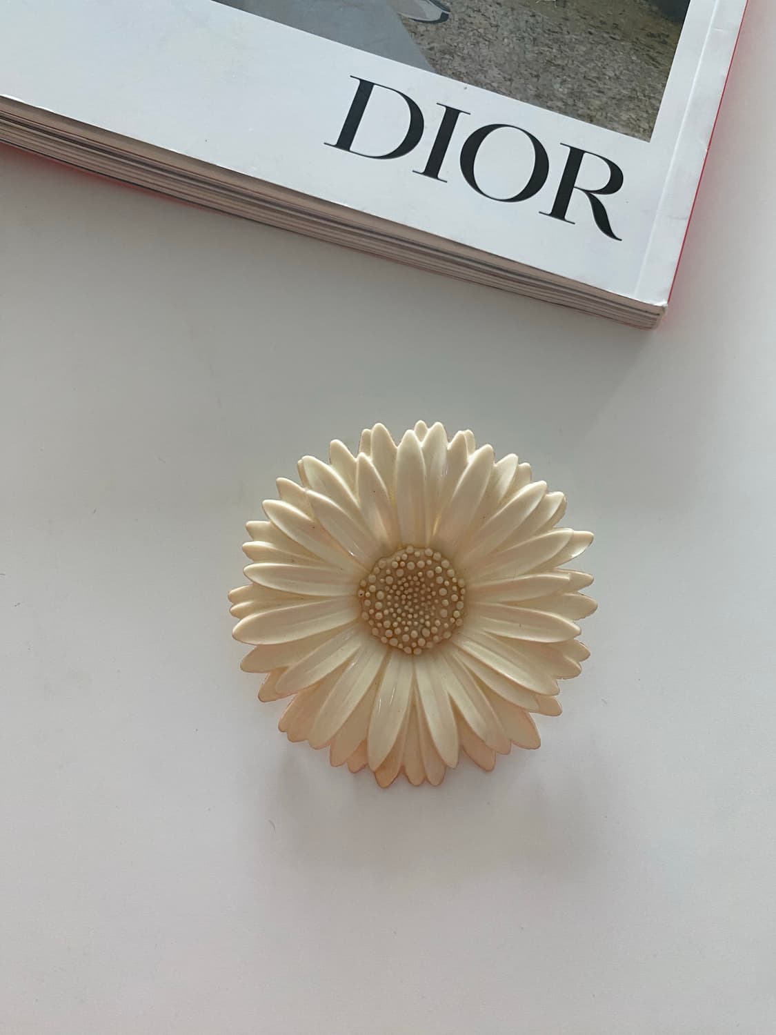 일본수입 빈티지 플라워 브로치 상품이미지1