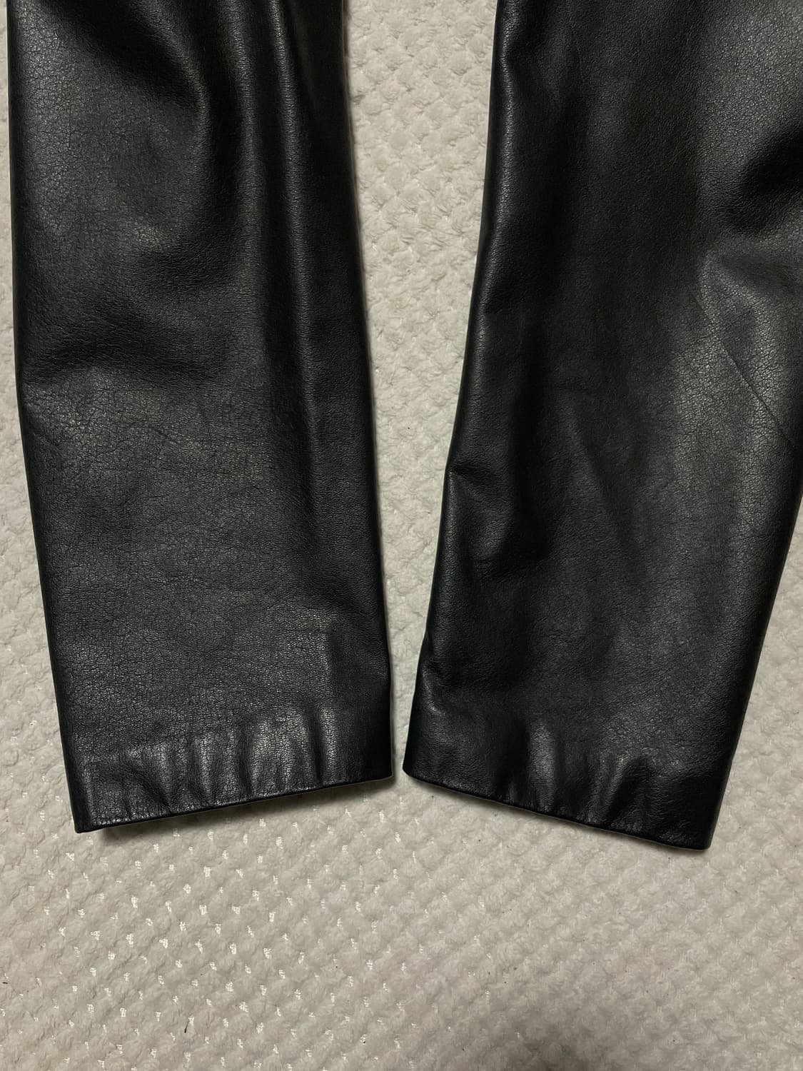 광희시장 웨스턴 무드 3버튼 카우하이드 소가죽 레더 자켓 상품이미지5