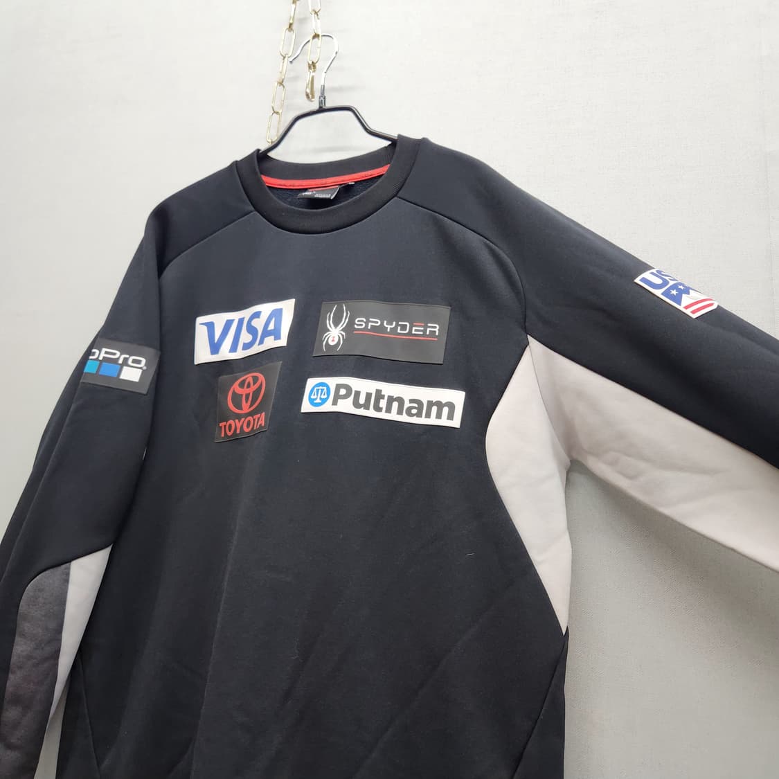 스파이더 스폰서 패치 맨투맨 M~L 상품이미지3